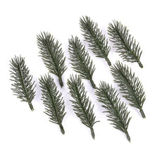 Load image into Gallery viewer, Green Pine Needle Artificial Flower Branch