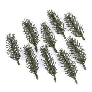 Green Pine Needle Artificial Flower Branch