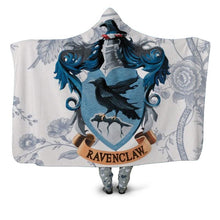 Load image into Gallery viewer, Ravenclaw Hooded Blanket