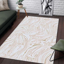 Load image into Gallery viewer, 3D Printed Living Room Rug | Marble Pattern Aera Rug for Living Room