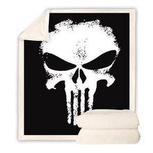 Load image into Gallery viewer, Skull Blanket