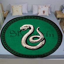 Load image into Gallery viewer, ARRY POTTER SLYTHERIN ROUND BLANKET FOR ADULTS AND KIDS
