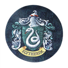Load image into Gallery viewer, round slytherin rug