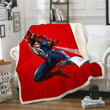 Load image into Gallery viewer, Spiderman Blanket for Adult Kids  Spider-Man Throw Blanket