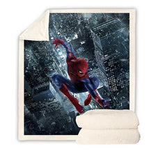 Load image into Gallery viewer, spiderman-blanket