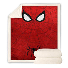 Load image into Gallery viewer, spiderman-blanket