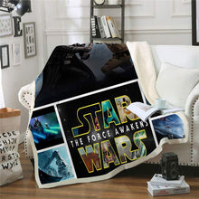 Load image into Gallery viewer, Star Wars Throw Blanket | Star Wars Fleece Blanket for Adult Kids