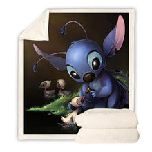 Load image into Gallery viewer, stitch throw blanket