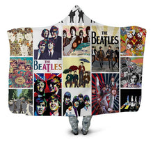 Load image into Gallery viewer, the beatles hooded blanket