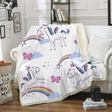 Load image into Gallery viewer, unicorn blanket