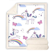 Load image into Gallery viewer, unicorn blanket