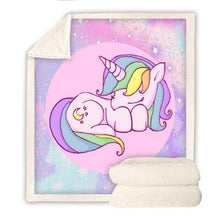 Load image into Gallery viewer, unicorn blanket