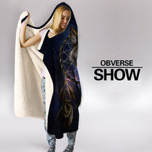 Load image into Gallery viewer, Wolf hooded blanket
